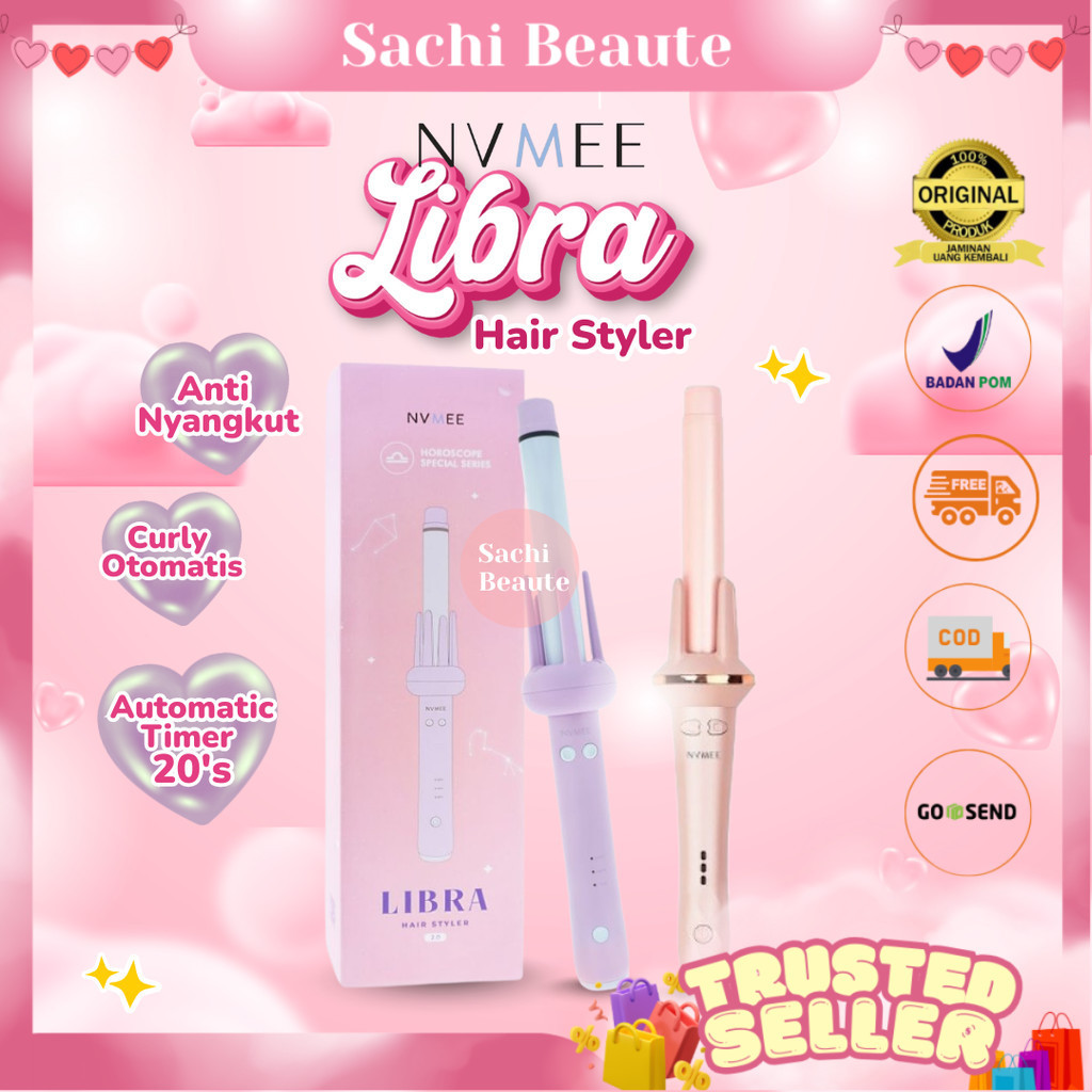 NVMEE - Libra Hair Styler 2.0 | Catokan Keriting Otomatis
