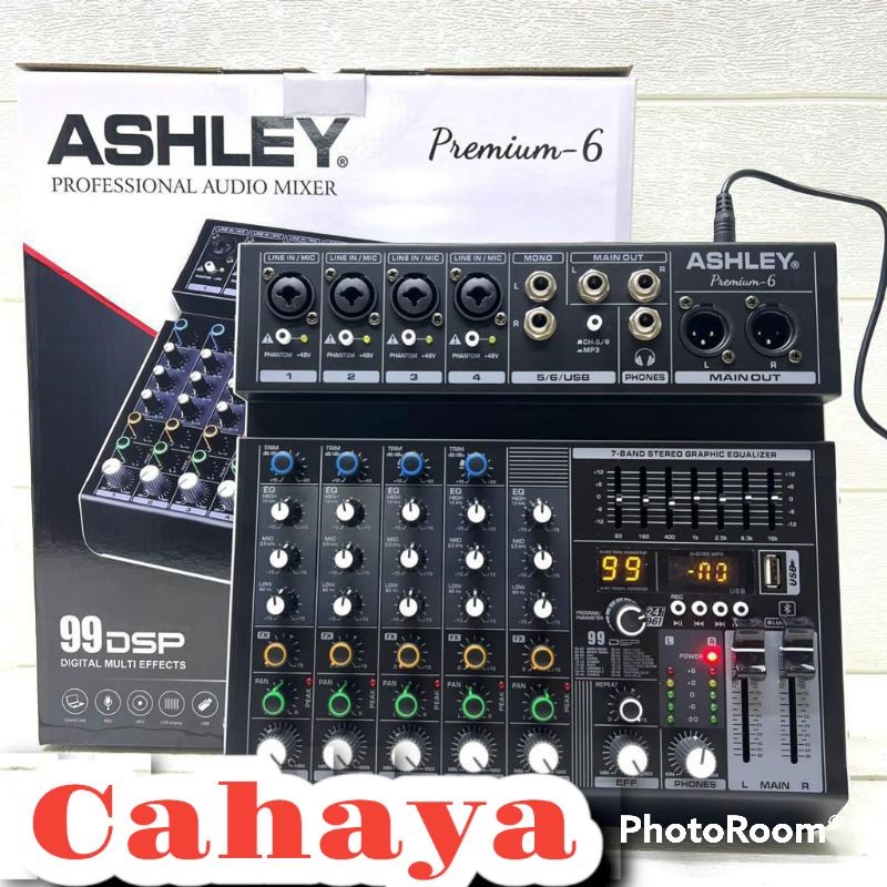 mixer ashley premium 6 original mixer live streaming ashley effect reverb 99dsp original