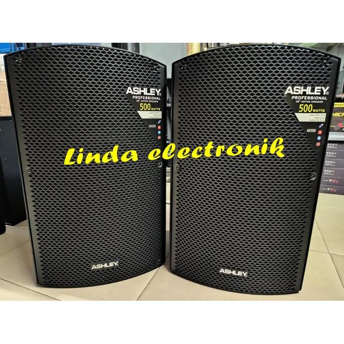 PROMO NEW TERBAIK SPEAKER AKTIF ASHLEY AR500 / AR 500 15 INCH 1 BH BLUE TWS -  Store Herith 01