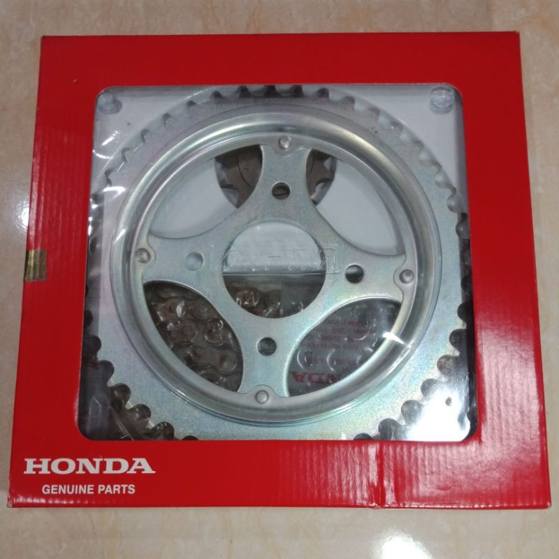 GEAR GIR RANTAI SET KCJ TIGER LAMA NEW REVO ORIGINAL ORI ASLI HONDA AHM 06401-KCJ-691