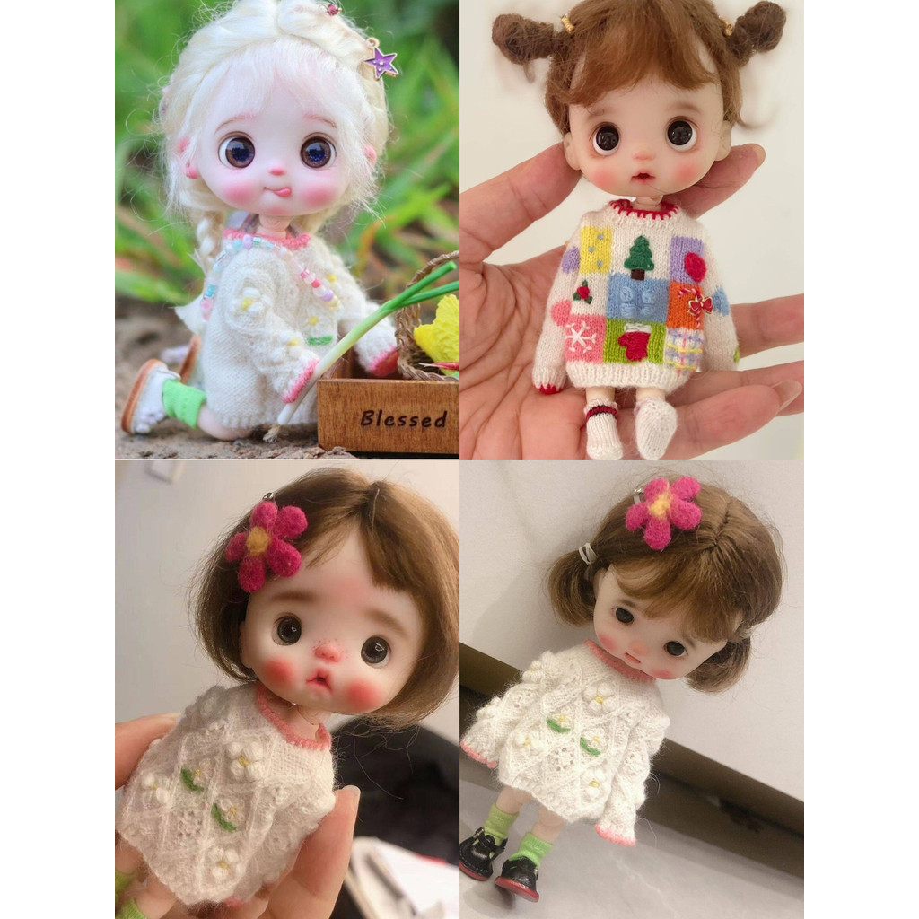 OB11 Handmade doll customization dolls Mini Doll cute doll