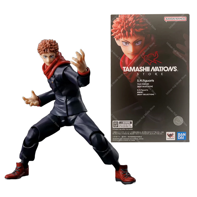100%Original In Stock Bandai Jujutsu Kaisen SHfiguarts SHF Yuji Itadori TNT Best Selection Action Fi