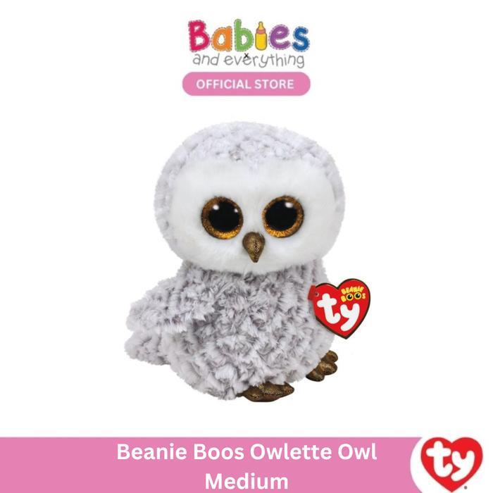 TY Beanie Boos Owlette (Medium) - Boneka Burung Hantu