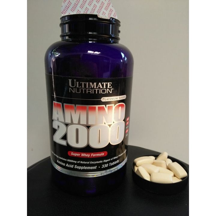 Un Ultimate Nutrition Amino 2000 2002 1 Tabs (Eceran) (Beli 30 Caps ++ bonus Botol)