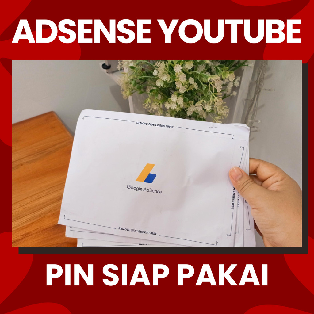 ADSENSE PIN YOUTUBE SIAP PAKAI BIAR CEPAT GAJIAN