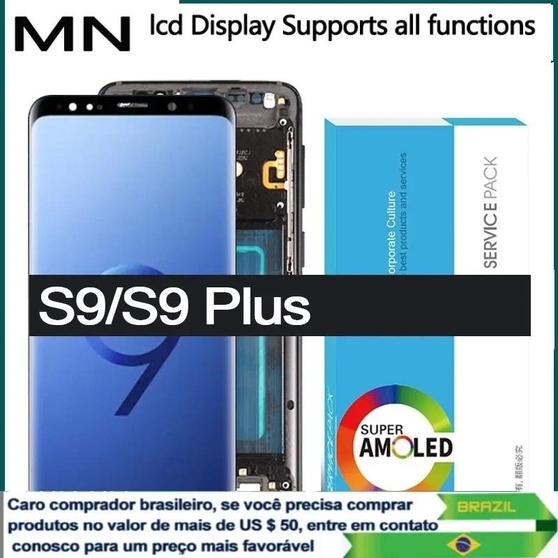 Super AMOLED LCD tou screen replacement for Samsung S9 g960f S9 Plus g965f S9 +