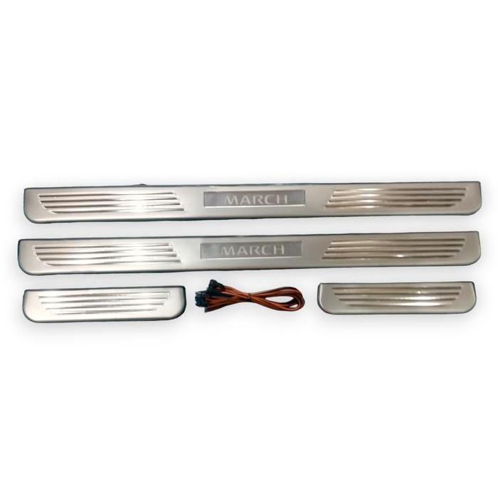 Nissan March 2010-2017 Sill Plate - LED