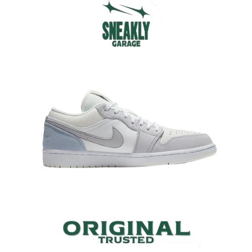Sepatu Nike Air Jordan 1 Low Paris Sky Grey  Sneakers Unisex