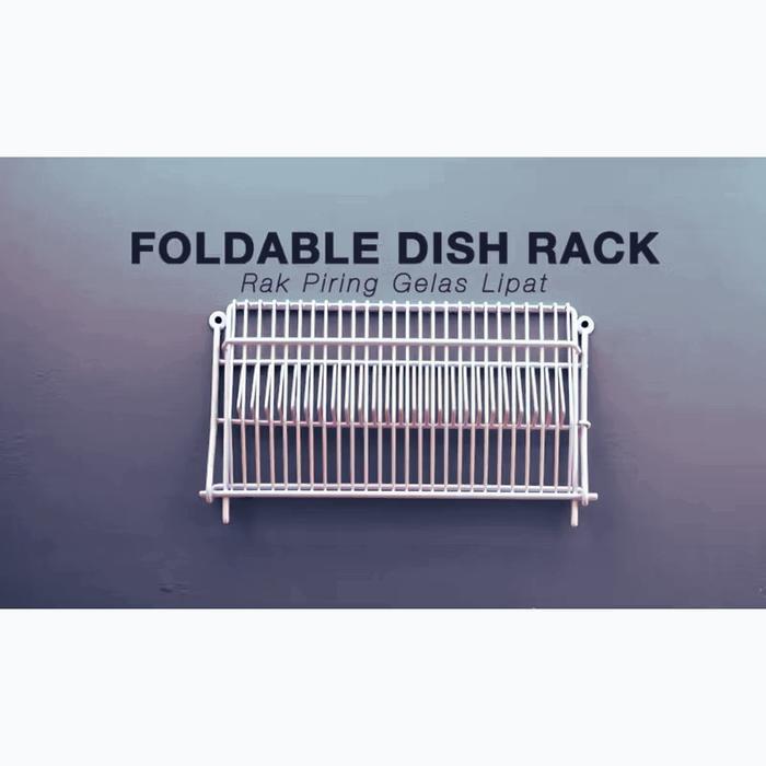 rak piring rak gelas rak piring tempel dinding Besi