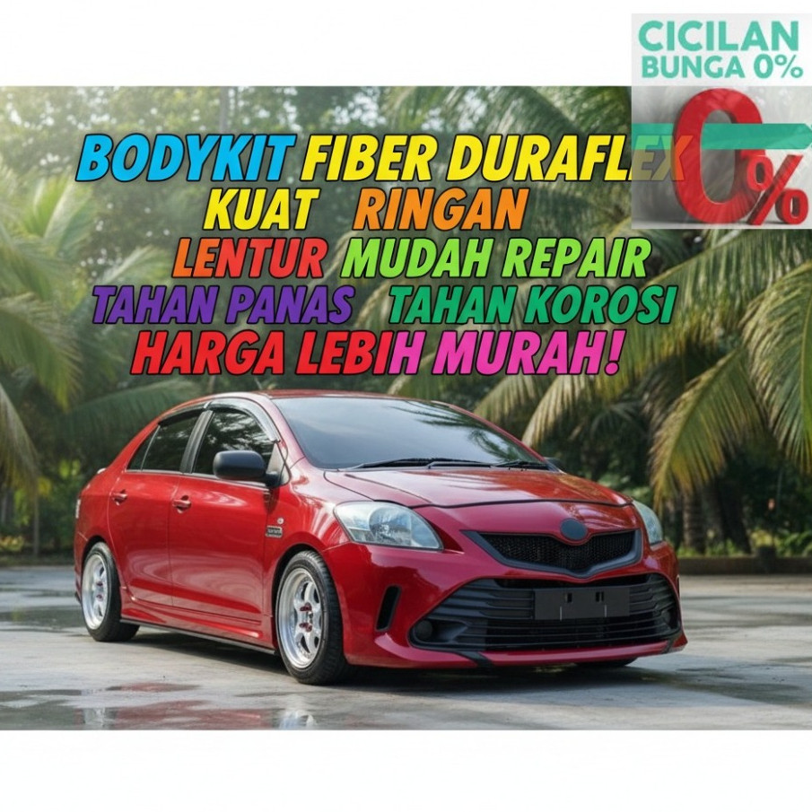 Arjuna bodykit BODYKIT TOYOTA VIOS 2007 2008 2009 2010 2011 2012 body kt vios