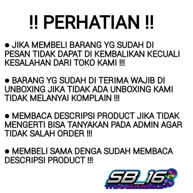 AS RODA DEPAN XMAX FULL TITANIUM