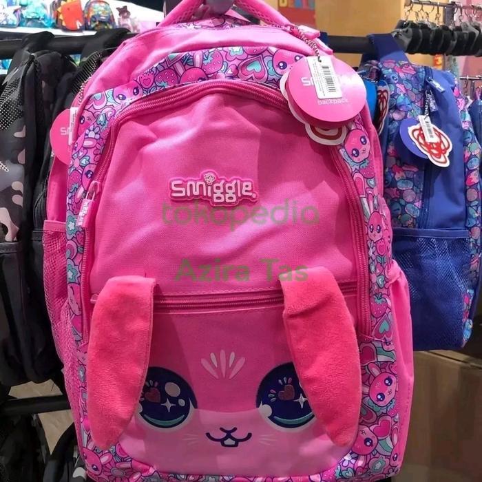 BACKPACK SMIGGLE ORIGINAL BEYOND BUNNY - TAS SEKOLAH ANAK PEREMPUAN SD