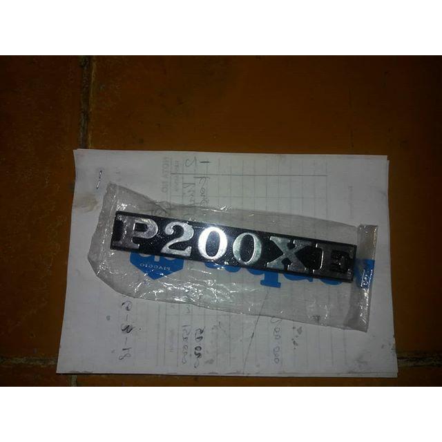 Emblem Vespa P200xe Vespa Excel 200 ORI ASLI Nos
