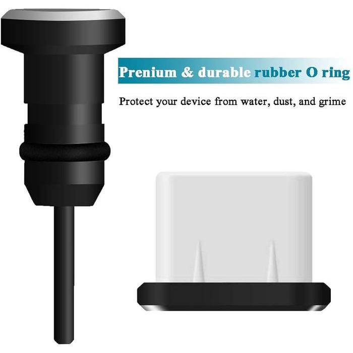 Dust Plug Type C & Audio Jack 3.5mm Penutup Port Anti Debu Tipe C HP Laptop PC Earphone Headset TWS 