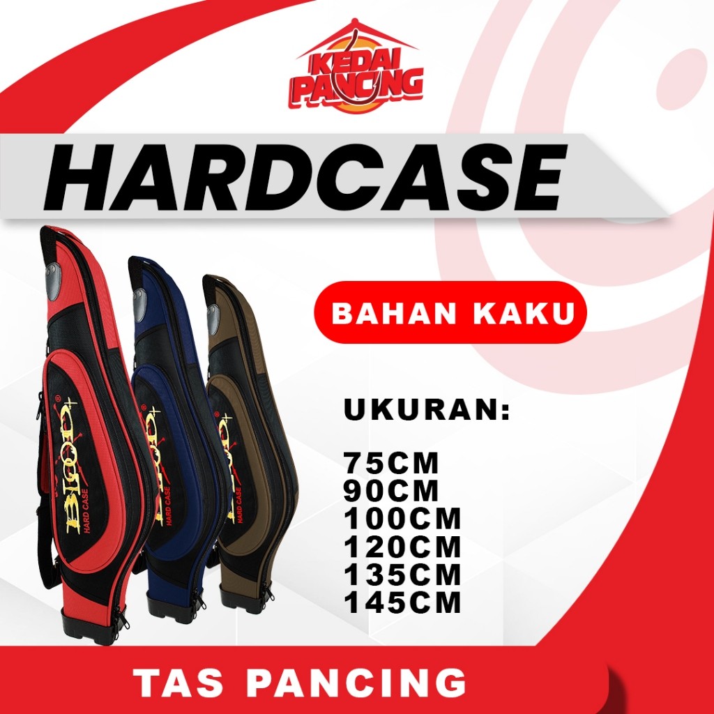 (arica56.murah) TAS Pancing Hardcase Blood I Fishing Bag Hardcase