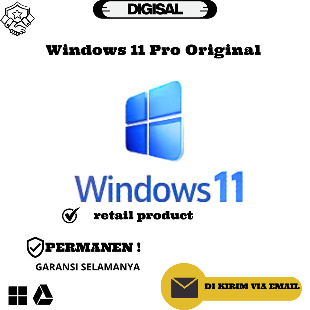 Windows 11 Pro Original Digital License - Lifetime