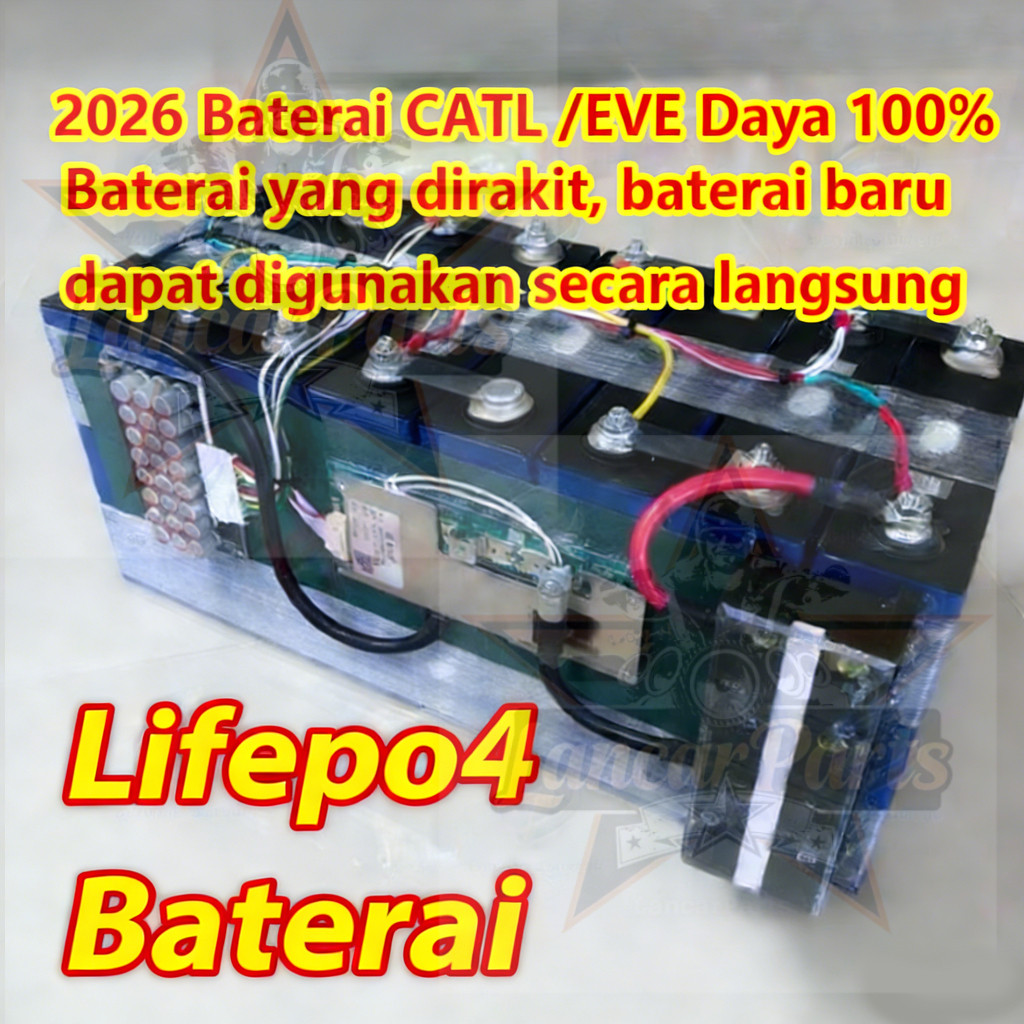 2026 CALB UPS BMS 14.8v/12v/3.7v/3.2v Baterai Lifepo4 3.2V 32Ah Baru 12.8V 30ah 100AH/120AH 3C 5C Pa