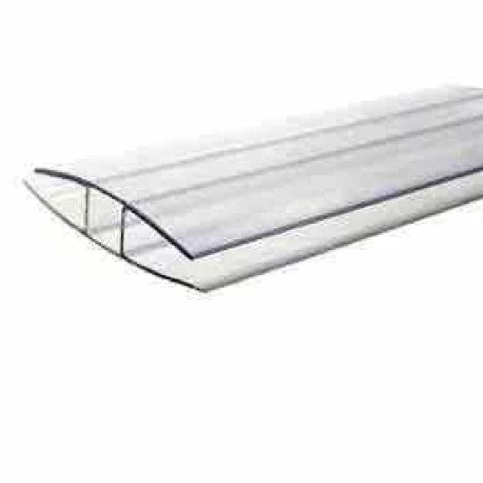 profil list H clear sambungan twinlite, polycarbonate, solarflat