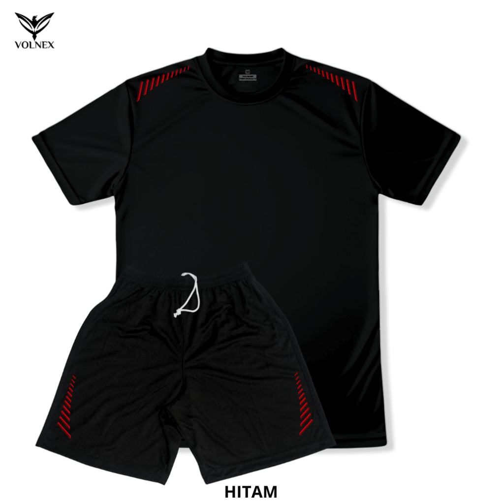 VOLNEX Setelan Jersey Dry Fit TIM Club Olahraga Pria Dewasa M-XXL Abu Muda Seragam Bola Futsal PL021
