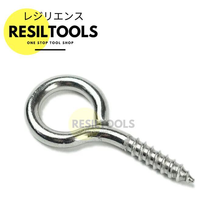 Sekrup Gantungan Bulat M 4 Stainless Steel Anti Karat Skrup Cantolan