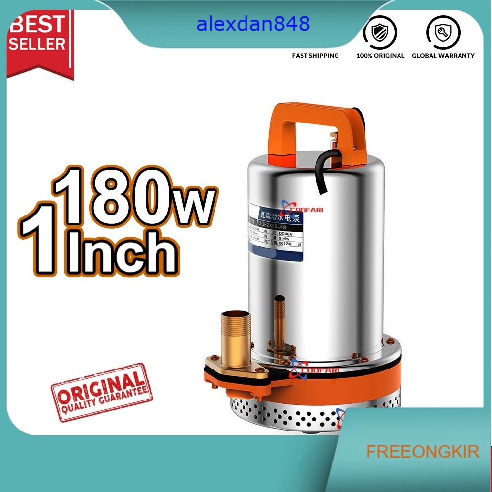 Pompa celup kolam AIRLUX DC 12 VOLT STAINLESS POMPA DC