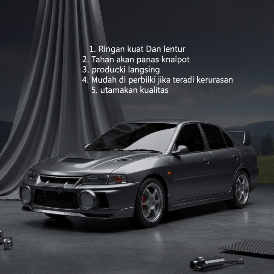cicilan o% BODYKIT MITSUBISHI lancer EVO 4 BODYKIT CK4 BODIKIT EVO4