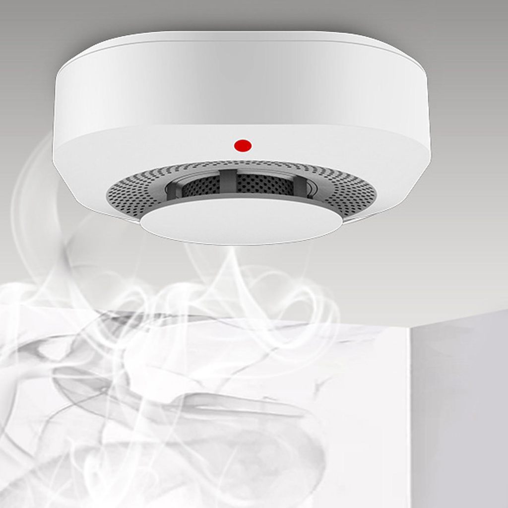 Smoke Alarm  Smoke Detector WIFI Smoke Detector High Sensitivity   Smoke Sensor Alarm for TUYA Smart