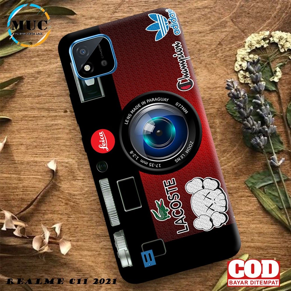 [C4] CASE REALME C11 2021/C20 FULLPRINT HARDCASE 3D Fashion Camera kesing bisa cod