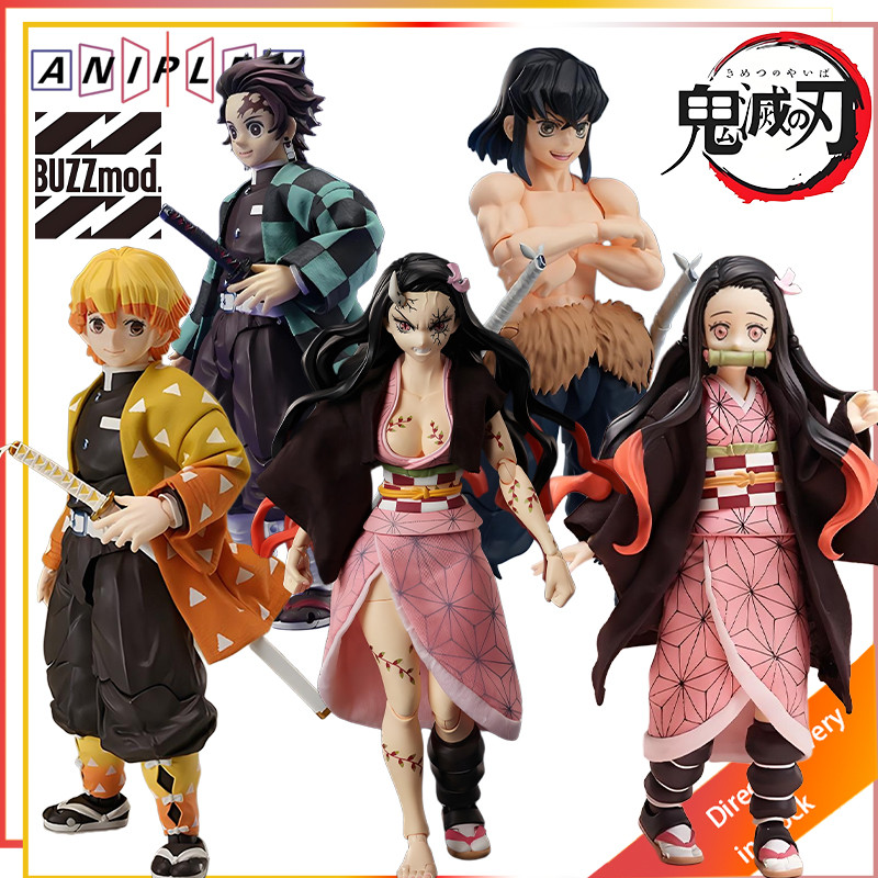 ANIPLEX Original BUZZmod. Series Demon Slayer: Kimetsu No Yaiba Kamado Tanjirou Action Joint Mobilit