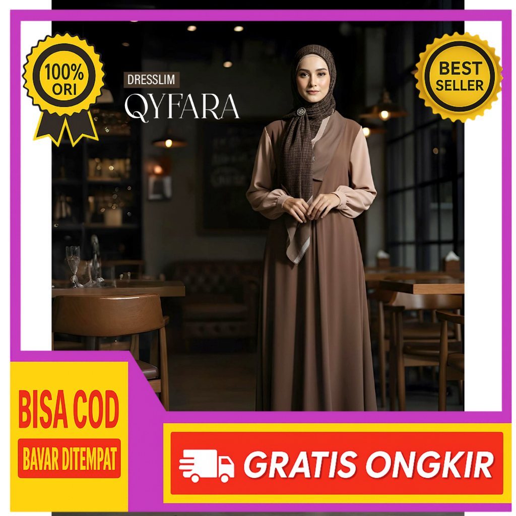 Rabbani ori - Dresslim Qyfara | Gamis Dewasa |Gamis Dewasa | Gamis Rabbani | Gamis Terbaru | Dress t