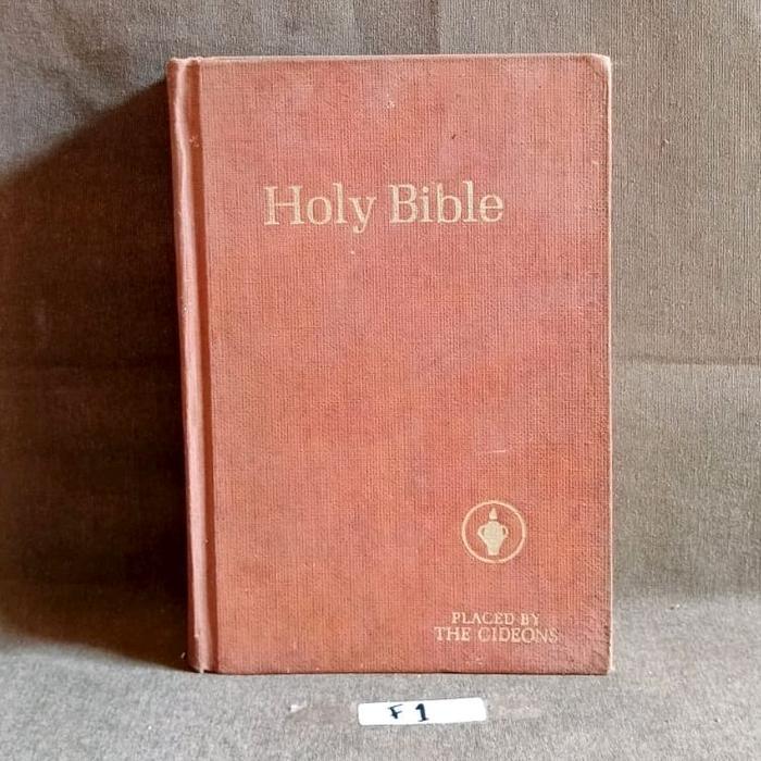 Holy Bible - Placed By The Gedeons
