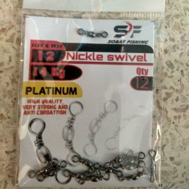 kili kili barel Swivel/anting pancing/kili kili pancing