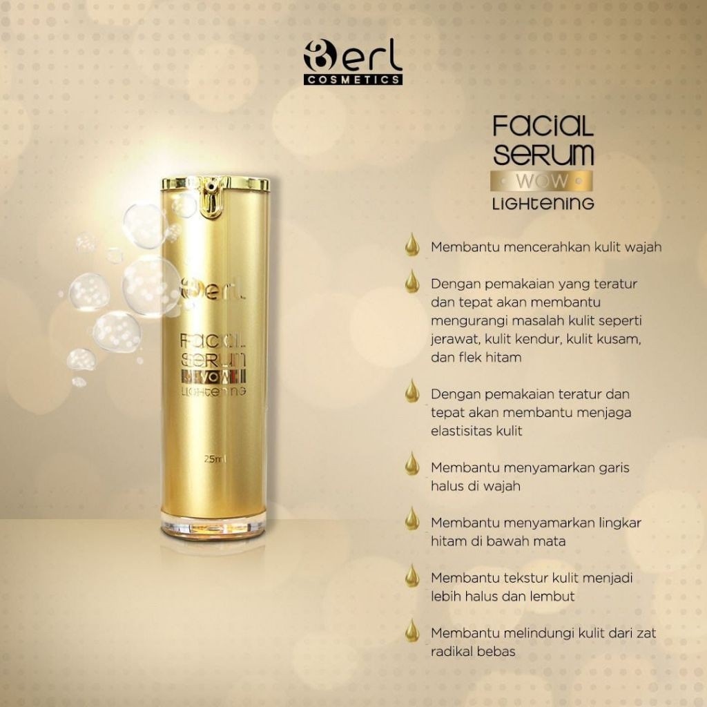inB ERL FACIAL SERUM WOW CAPSUL KOREA/SERUM WAJAH/ANTI AGING