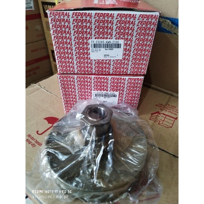 FP-232A5-KWN-2100 pully belakang set vario 125 KWN federal original