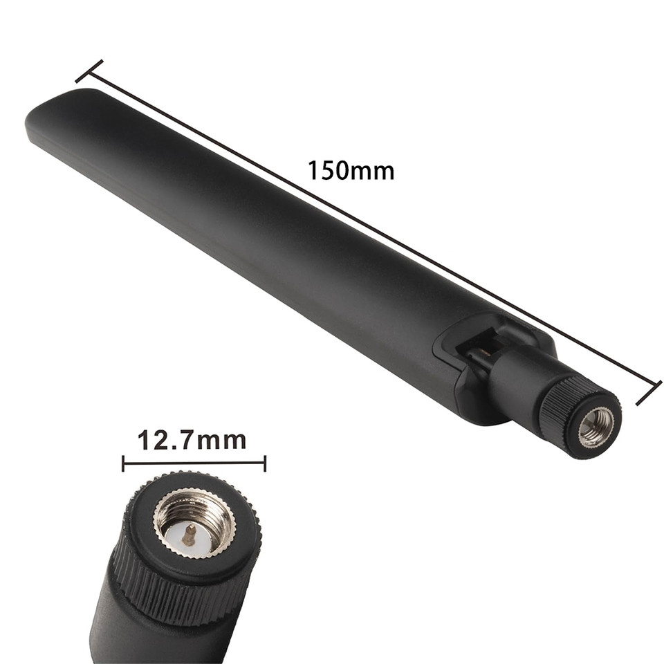 5G 4G LTE GSM 3G Antenna 600-6000MHz 12dBi Universal Wide Band SMA Male Omni-rectional External Ante