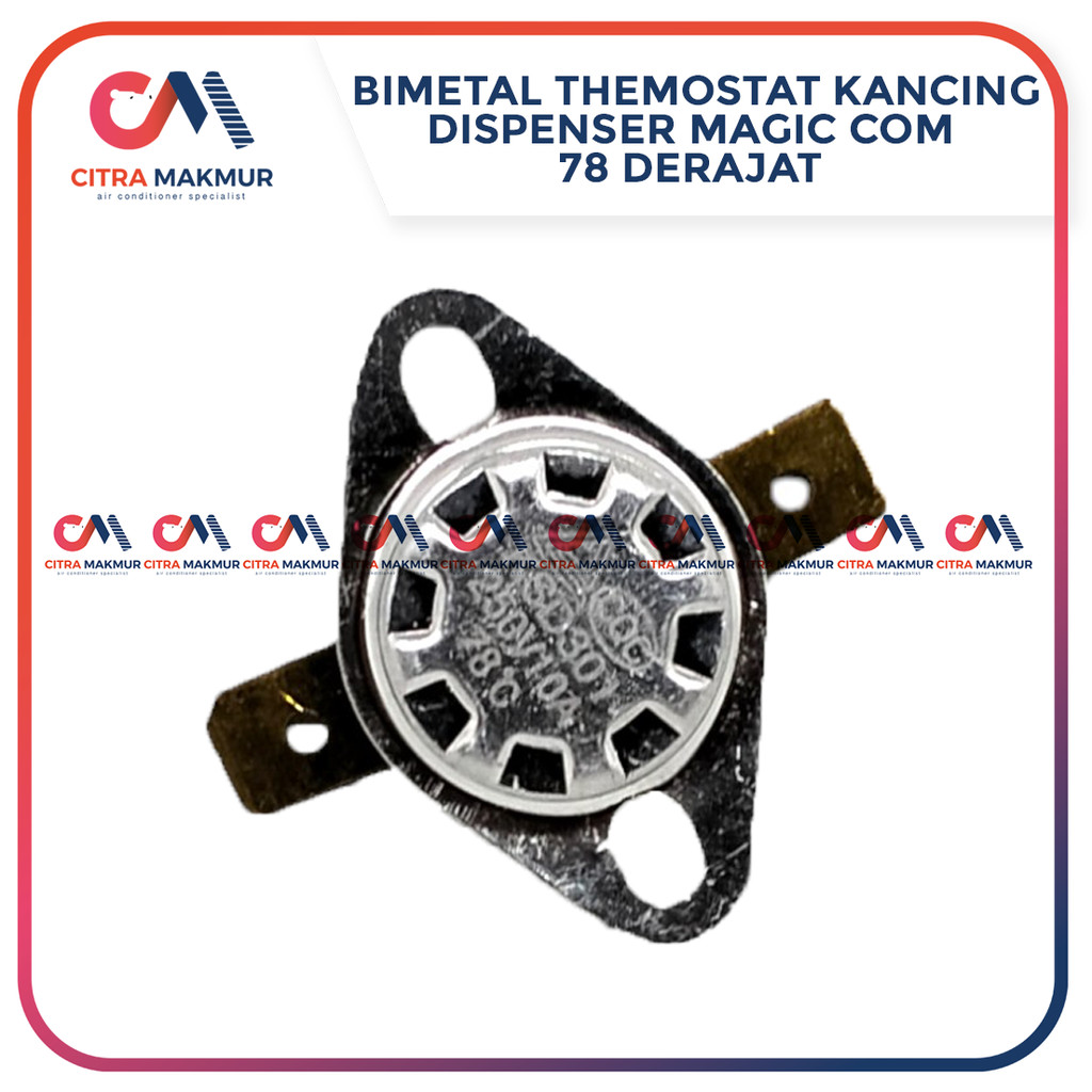 Thermostat Dispenser Magic Com Jar Yong Ma 78 Derajat Bimetal Sensor Suhu Thermos Disc