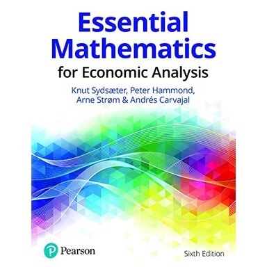 Buku Essential Mathematics for Economic Analysis 6th Edition