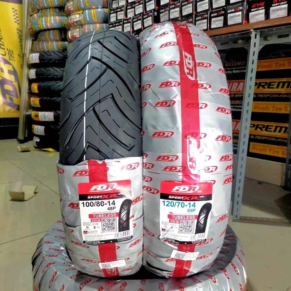 ban FDR sport XR ring 14 ukuran 100/80 original