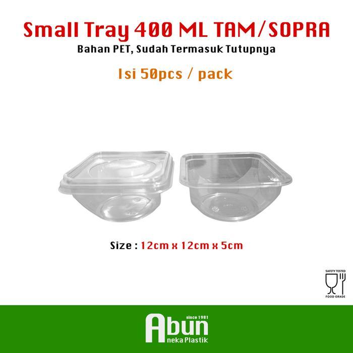 Mika Tray Salad TAM (300/400/500) Isi 50pcs - 400 ML