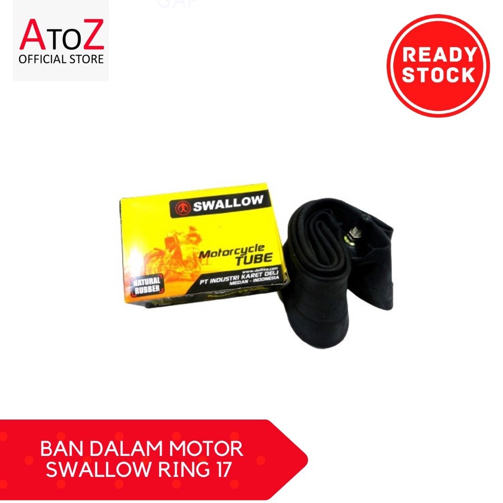 BAN DALAM MOTOR SWALLOW RING 17 - BAN DALAM SEPEDA MOTOR SWALLOW