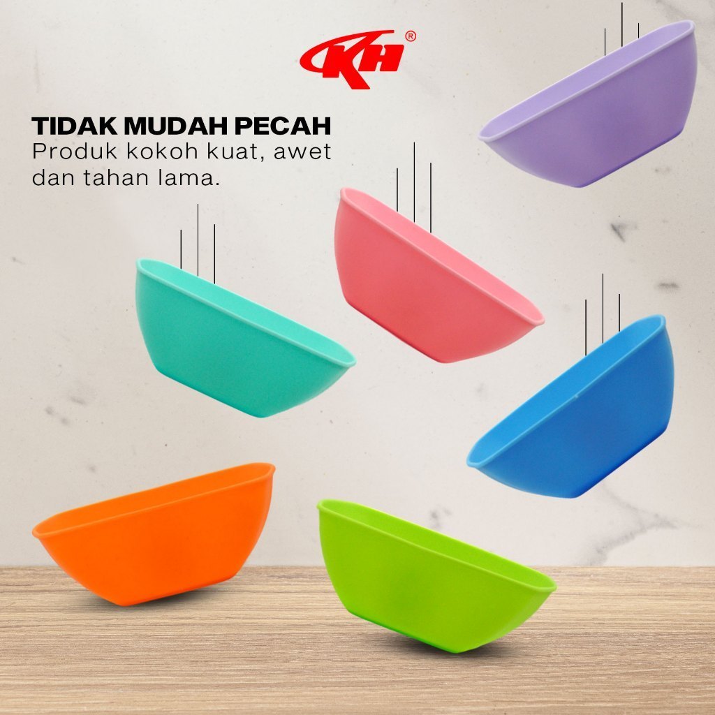 Mangkok Persegi Plastik KH VENUS XL Termurah