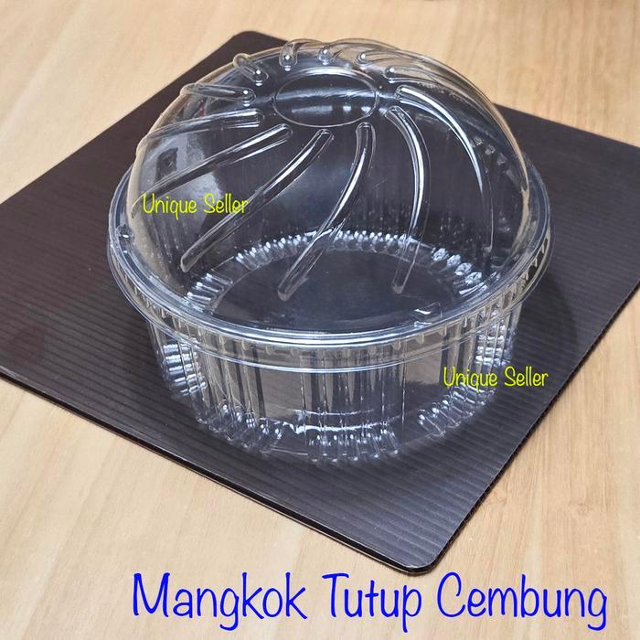 Mangkok Tutup Cembung 11 cm / Mangkok Es Buah / Mangkok Kurma / Mika Mangkok 130 MK 130 MK130 / Mang