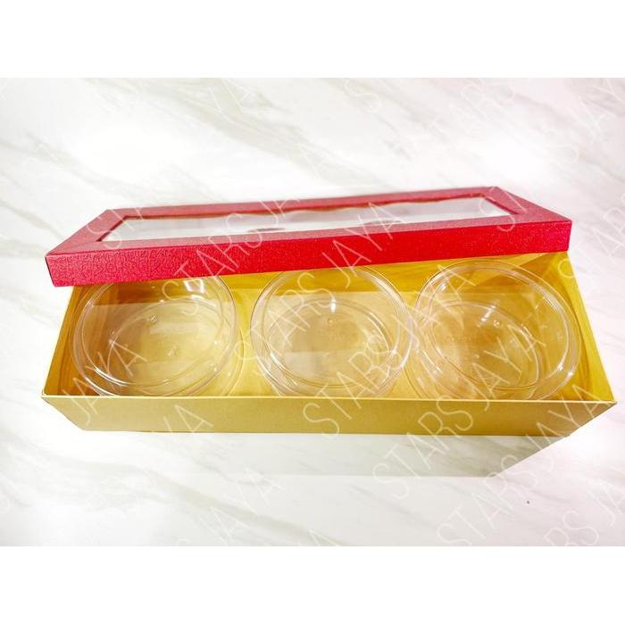 Box Mika 43,5 x 15 x 7,5 cm , Kotak Kue Kering, HardBox, Hampers, Gift
