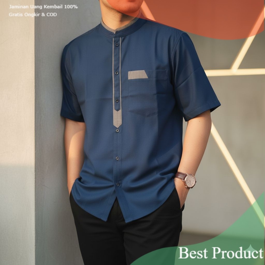 Koko Pria Terbaru 2026 Baj Koko Lengan Panjang Baju Kmjea Kokp Lakilaki Baju Leberan Cowok Bju Kpko 