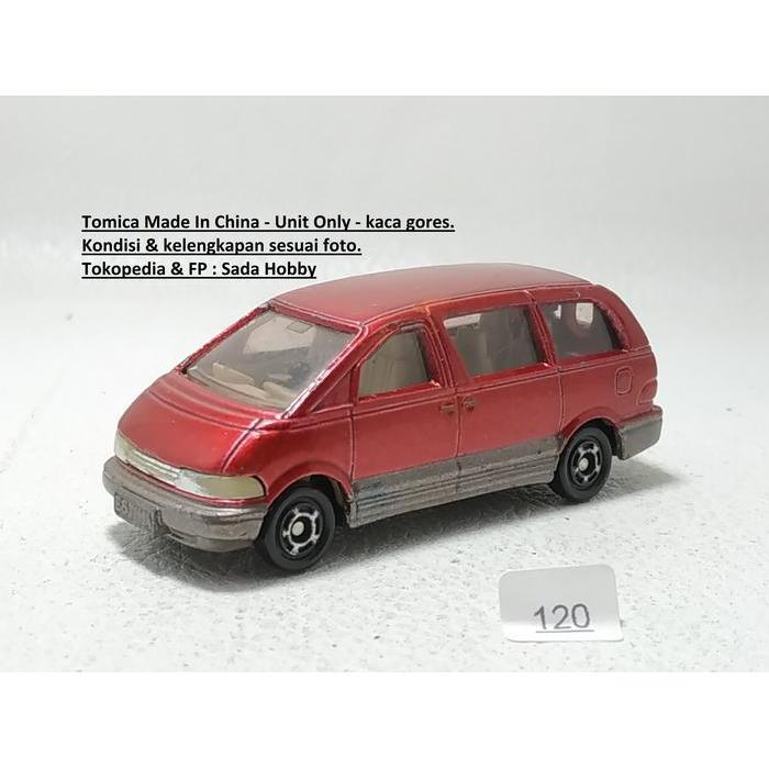 No 99 Toyota Estima Merah Tomica Diecast Miniatur