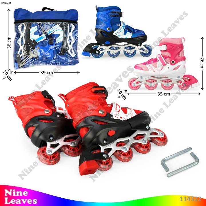 Mainan Anak Sepatu Roda Roda Nyala Power