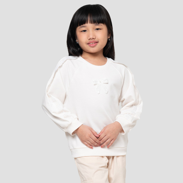 Little M Lace Sweater Anak Perempuan 123525703