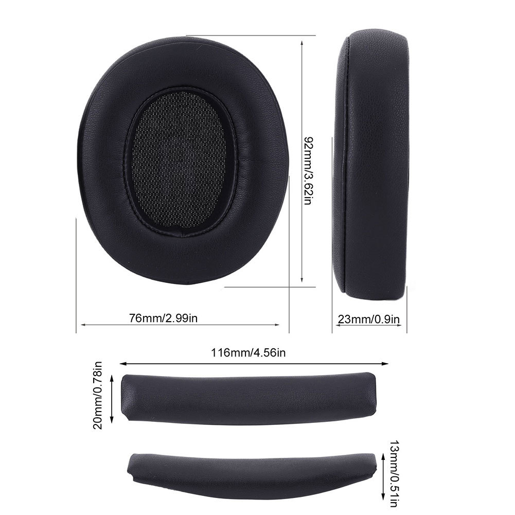 Replacement Earpads Headband Cushion Memory Foam Headphone Earpads for JBL Tune 700BT 710BT 700BTNC 