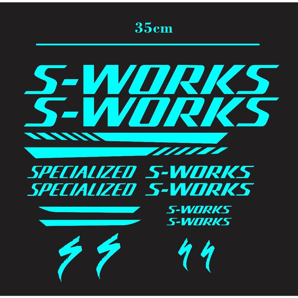 cutting stiker sepeda s-works