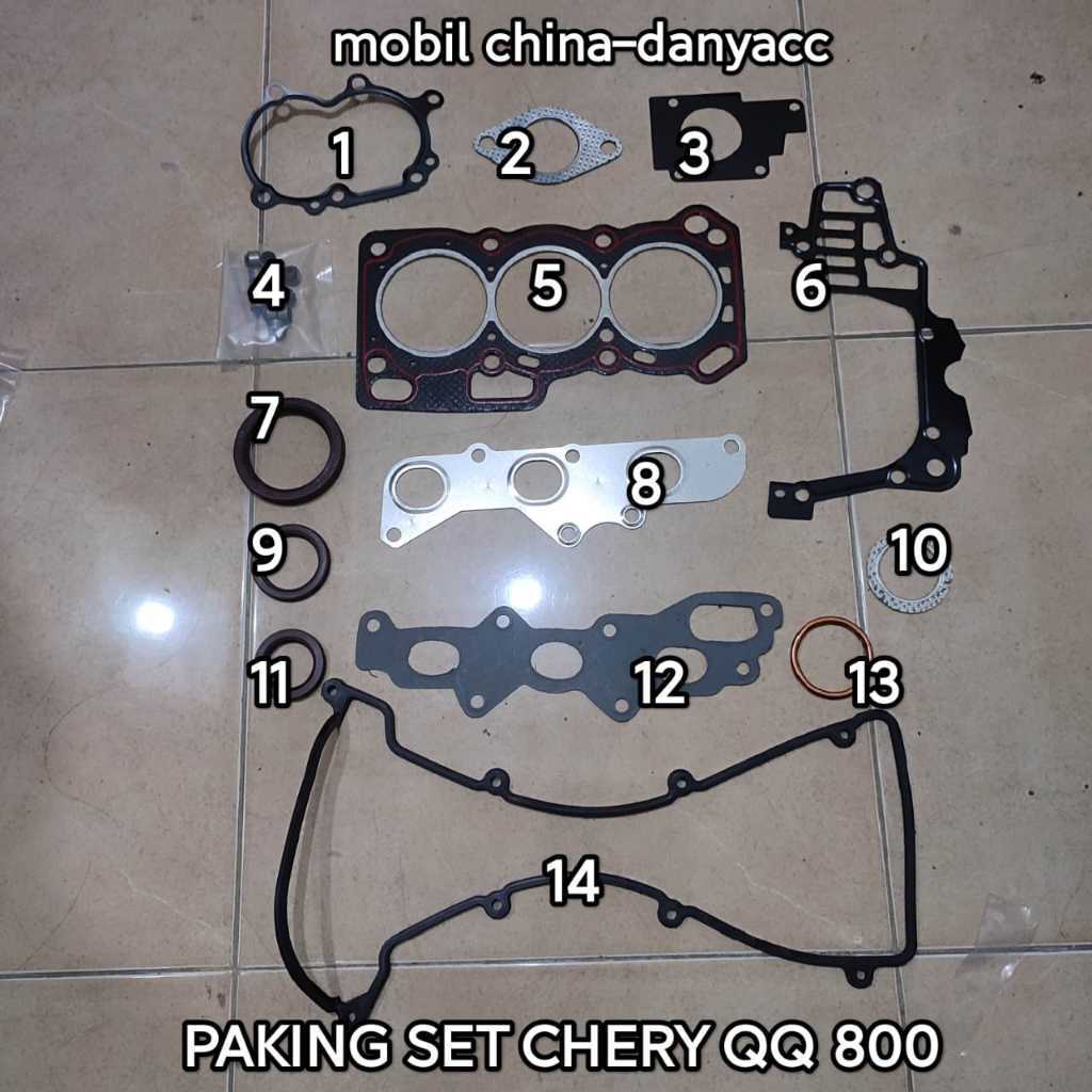 Paking Set Chery QQ 800cc